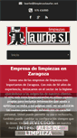 Mobile Screenshot of limpiezaslaurbe.es